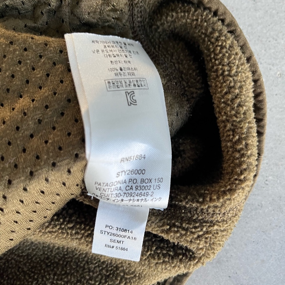 Patagonia Olive Green Snap‑Pullover Fleece - Picture 9 of 10